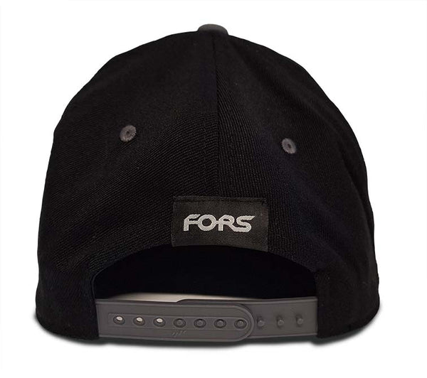 4ORS 3D Shield Wool Two Tone Cap - Black/Char
