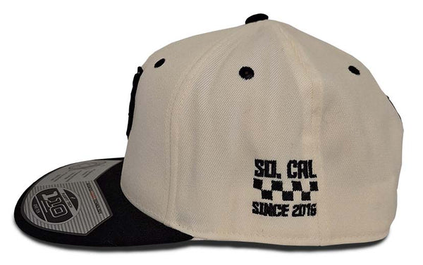4ORS 3D Shield Wool Two Tone Cap - White/Blk