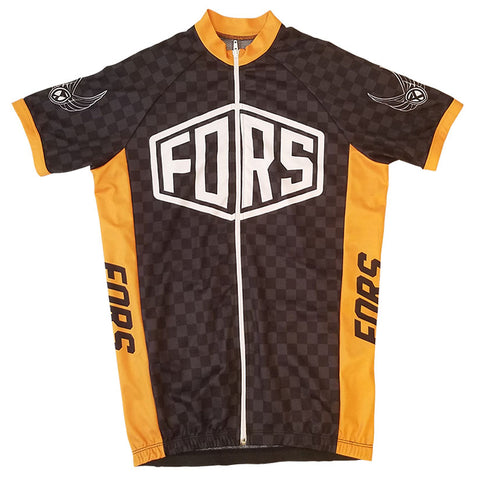 FORS TEAM07 Zip Front Short Sleeve W/Cuff Jersey