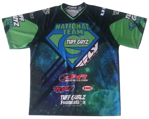 FORS TEAM09 V-Neck Short Raglan Sleeve "PIT" Jersey - Pro Fit