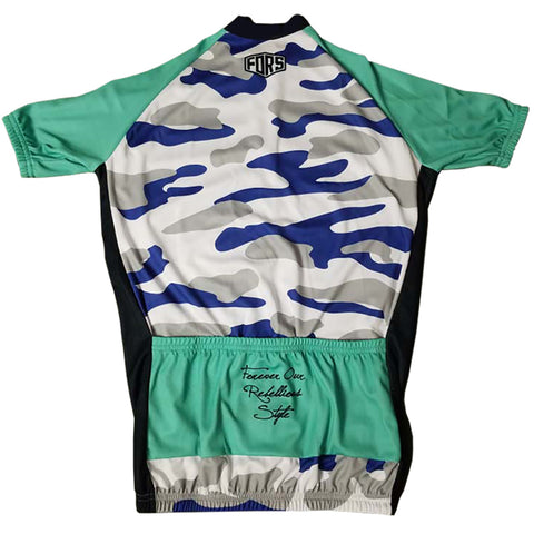 FORS Camo S/S Zip Front Jersey