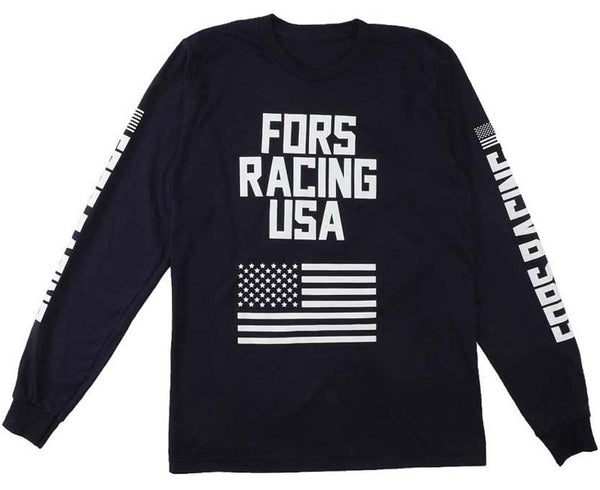 FORS USA Flag Racing L/S Tee