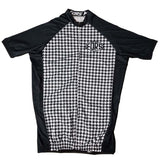 FORS Houndstooth S/S Zip Front Jersey